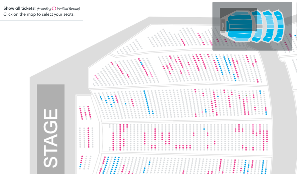 Stone Pony Seating Chart