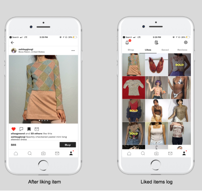 Design Critique Depop iOS app IXDPratt