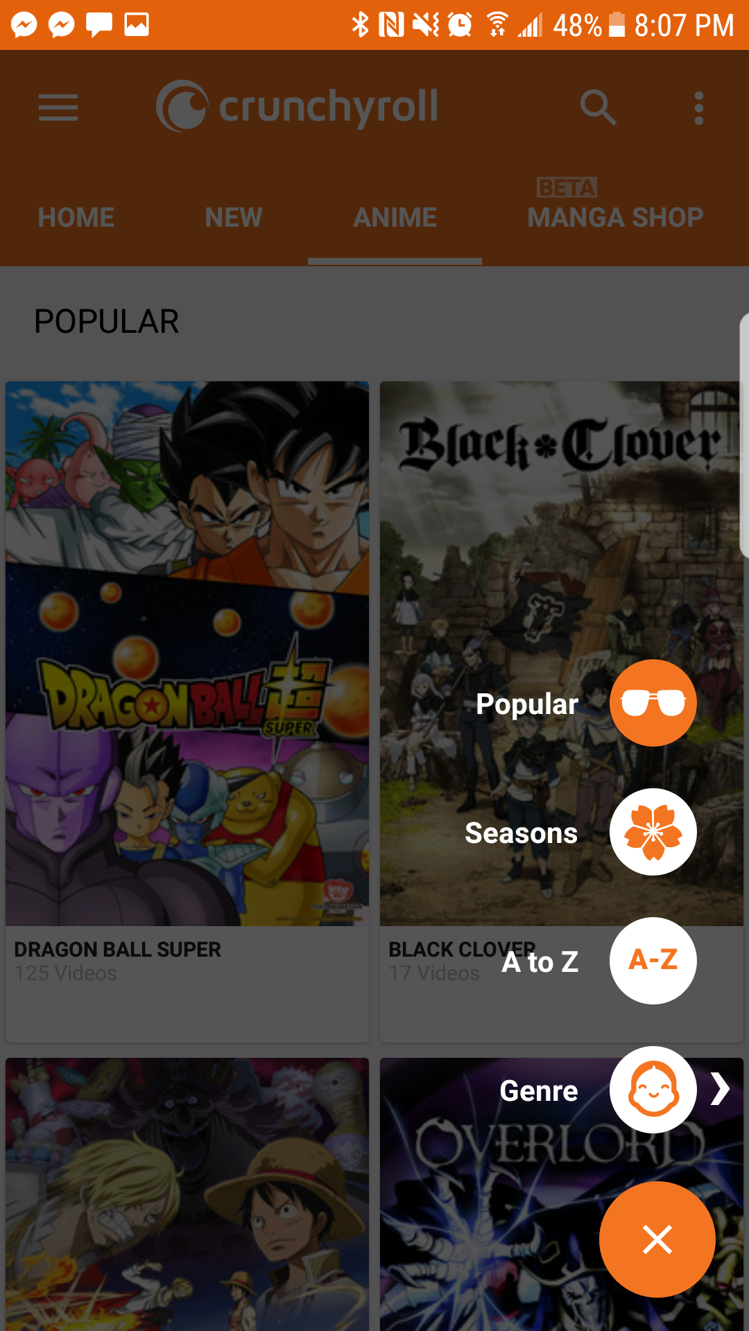 Design Critique: Crunchyroll (Android App) – IXD@Pratt