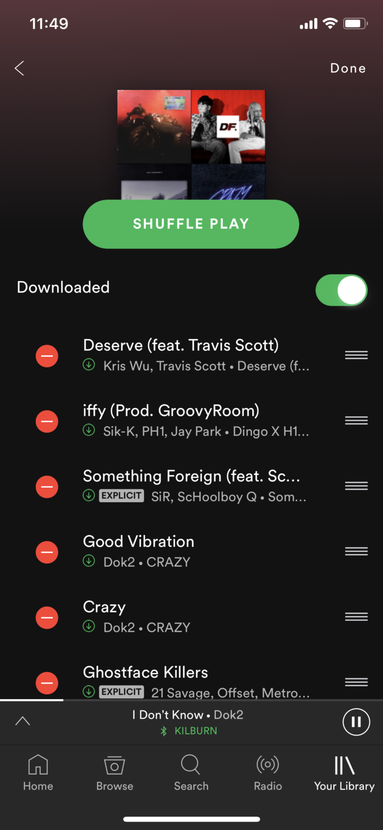 Design Critique: Spotify Music (iPhone App,version 8.4.38) – IXD@Pratt