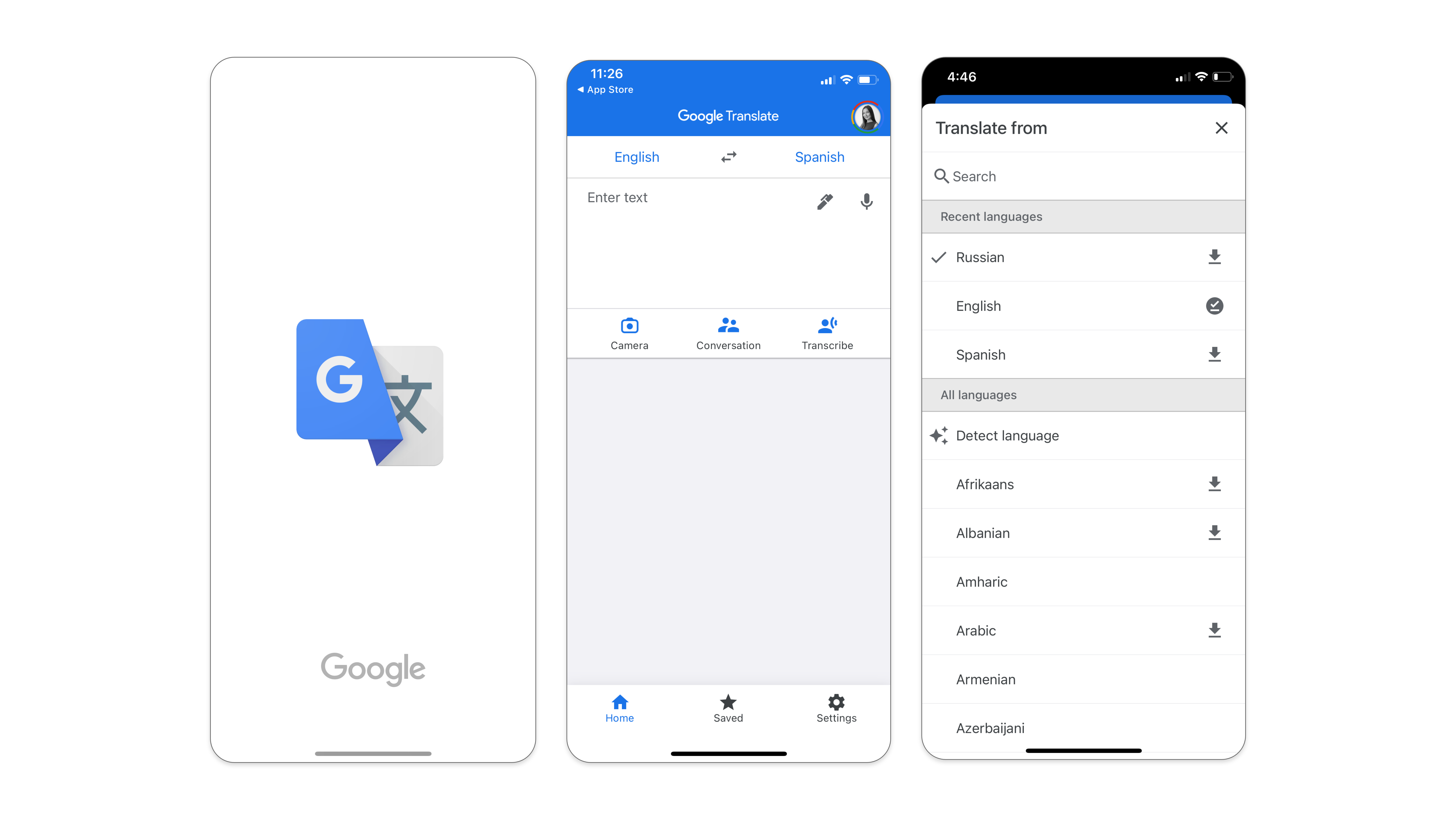 Google Translate gets new design, new languages