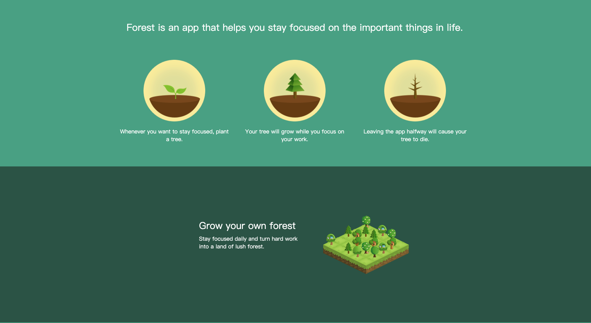 Assistive Technology: Forest (iOS App) – IXD@Pratt