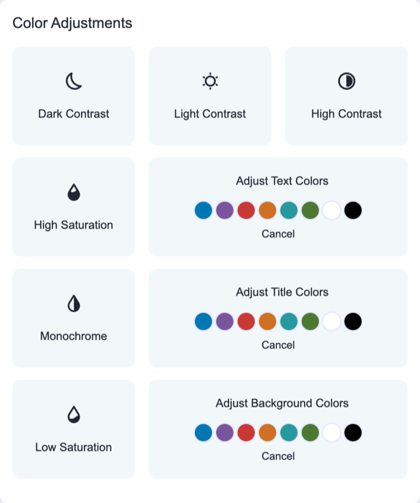 Image: Second module. Color Adjustments. 