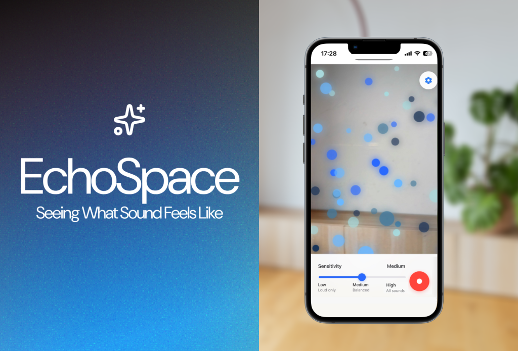 Echospace: Seeing what sound feels like