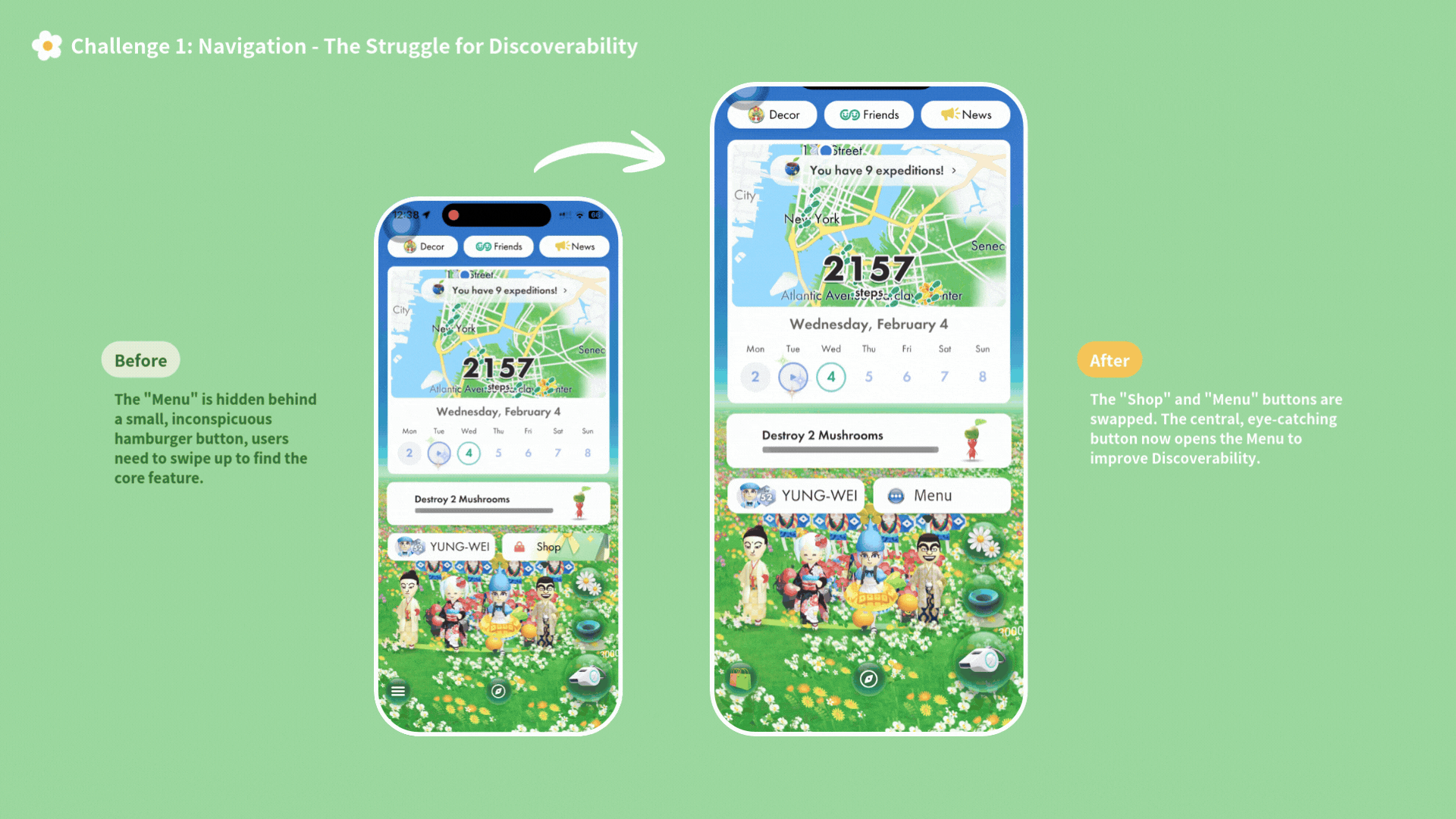 Challenge & Solution 1: Navigation - The Struggle for Discoverability